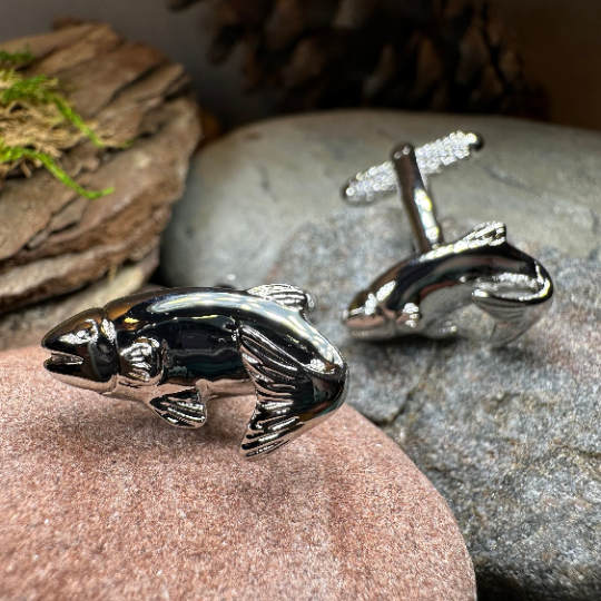 Good Catch Fish Cuff Links