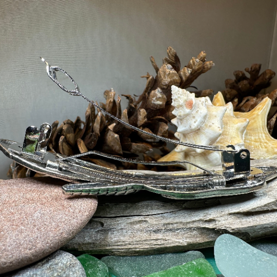 Waterlily Dragonfly Hair Clip