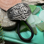 Celtic Daisy Ponytail Holder