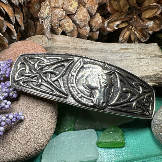 Celtic Horse Hair Clip