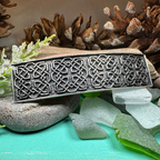 Pewter Celtic Harmony Knot Hair Clip