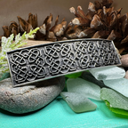 Pewter Celtic Harmony Knot Hair Clip