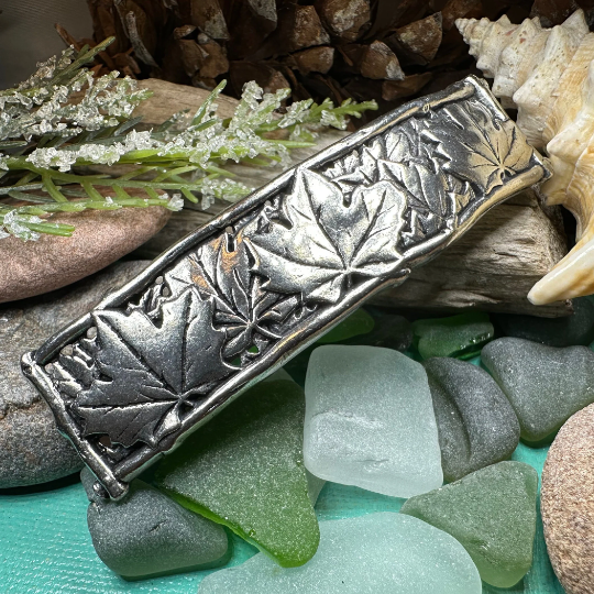 Maple Leaf Hair Clip