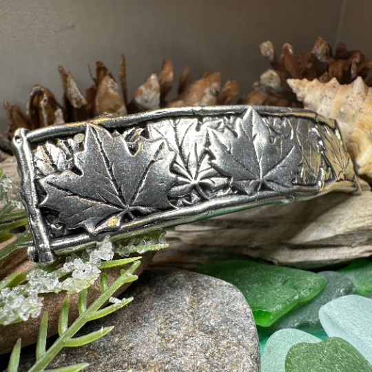 Maple Leaf Hair Clip