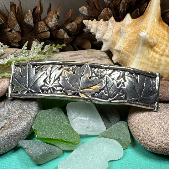 Maple Leaf Hair Clip