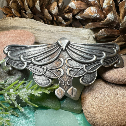 Celtic Leaf Hair Clip