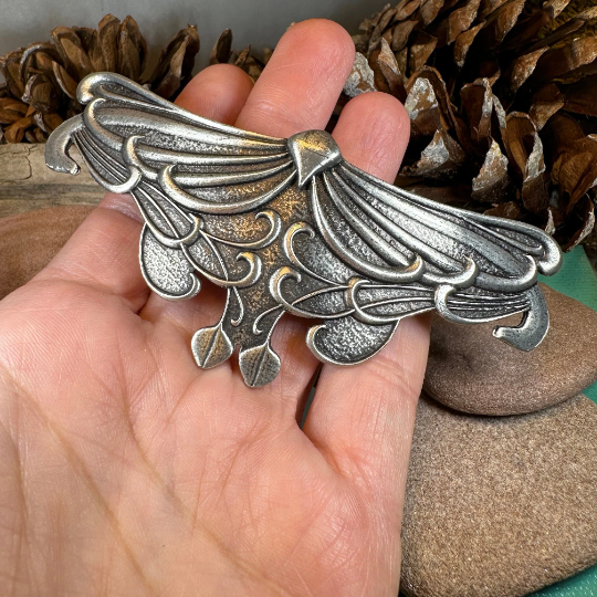 Celtic Leaf Hair Clip