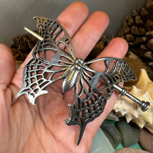 Victorian Butterfly Hair Slide