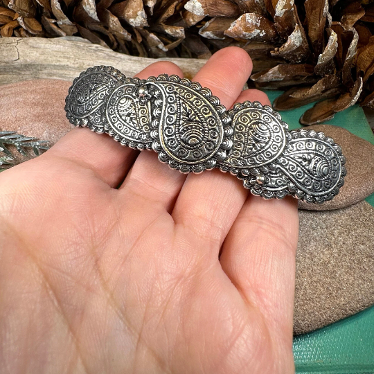 Scottish Paisley Hair Clip