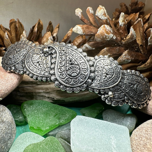 Scottish Paisley Hair Clip