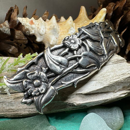 Irish Flower Garden Hair Clip