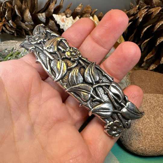 Irish Flower Garden Hair Clip