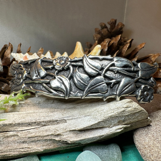 Irish Flower Garden Hair Clip