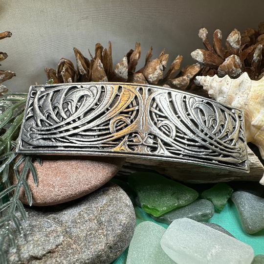 Art Deco Celtic Hair Clip