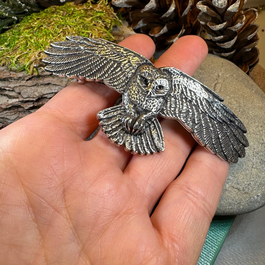 Owl Hair Clip