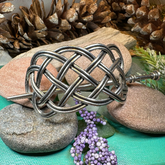 Cora Celtic Knot Hair Slide