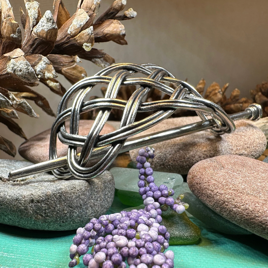 Cora Celtic Knot Hair Slide