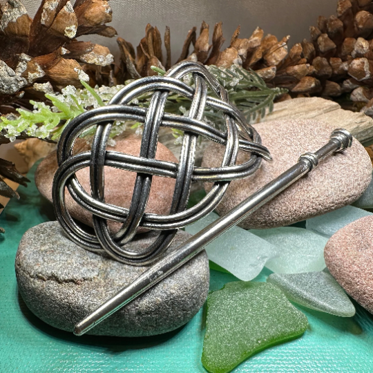 Cora Celtic Knot Hair Slide