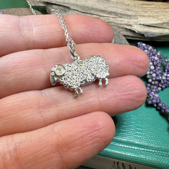 Marigold Sheep Necklace