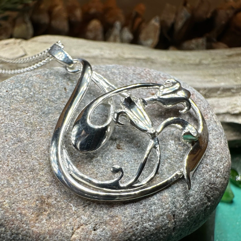 Bluebell Art Deco Necklace