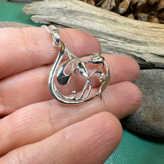 Bluebell Art Deco Necklace