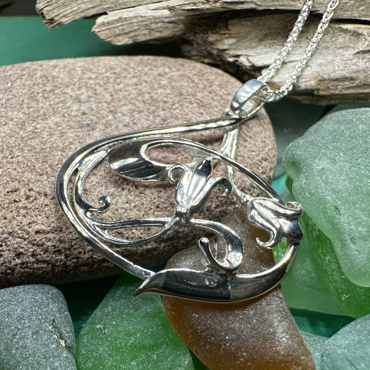 Bluebell Art Deco Necklace