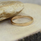 Organic Gold Stack Ring