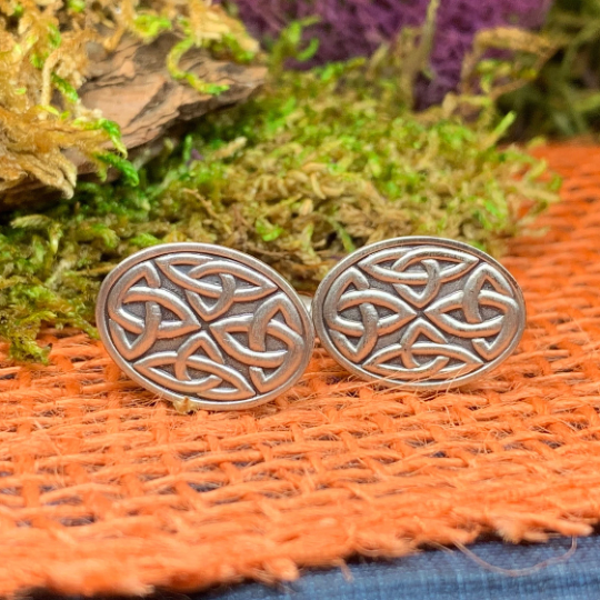Celtic Trinity Knot Cufflinks