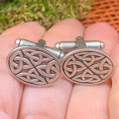Celtic Trinity Knot Cufflinks