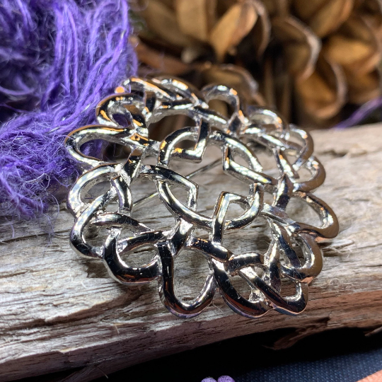 Four Marys Celtic Knot Brooch