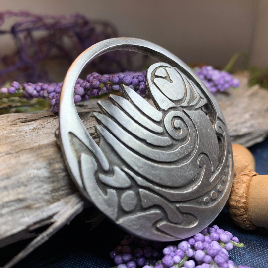 Orkney Puffin Brooch