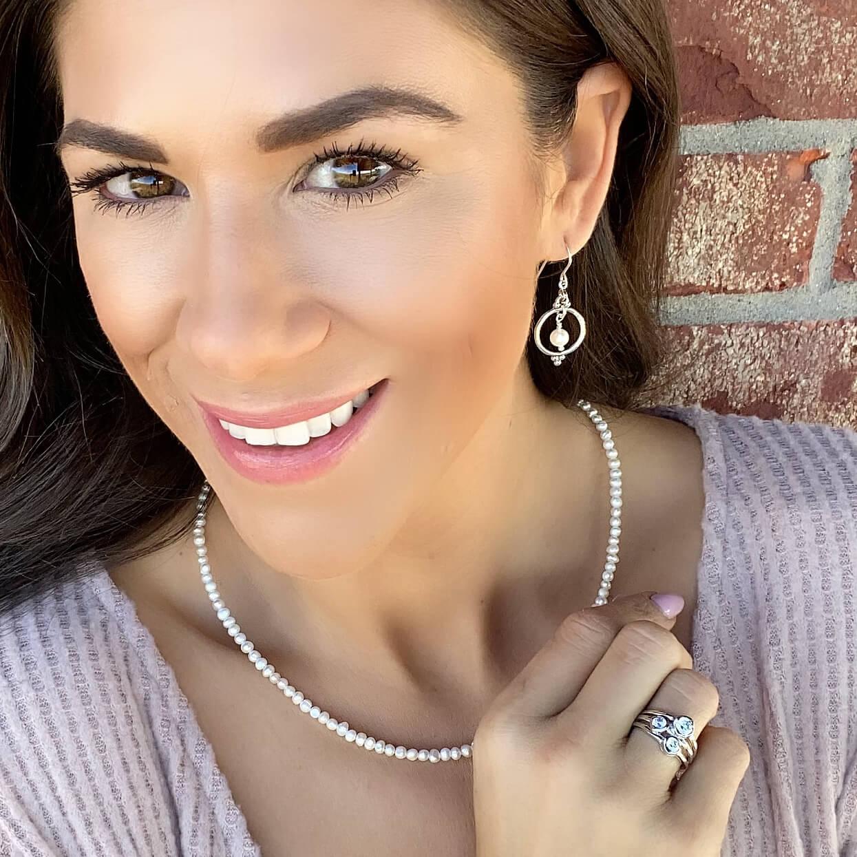 Pearl Portrait Earrings