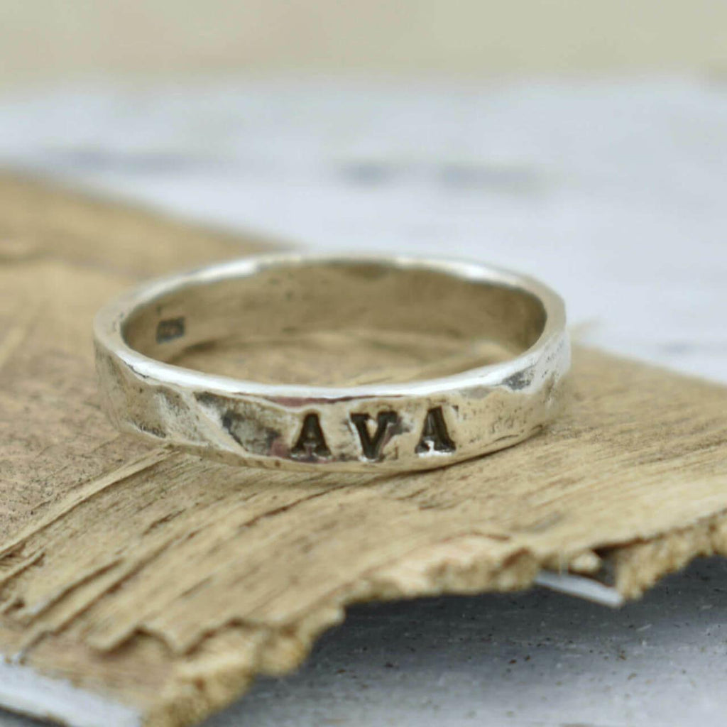 Personalized Stack Ring