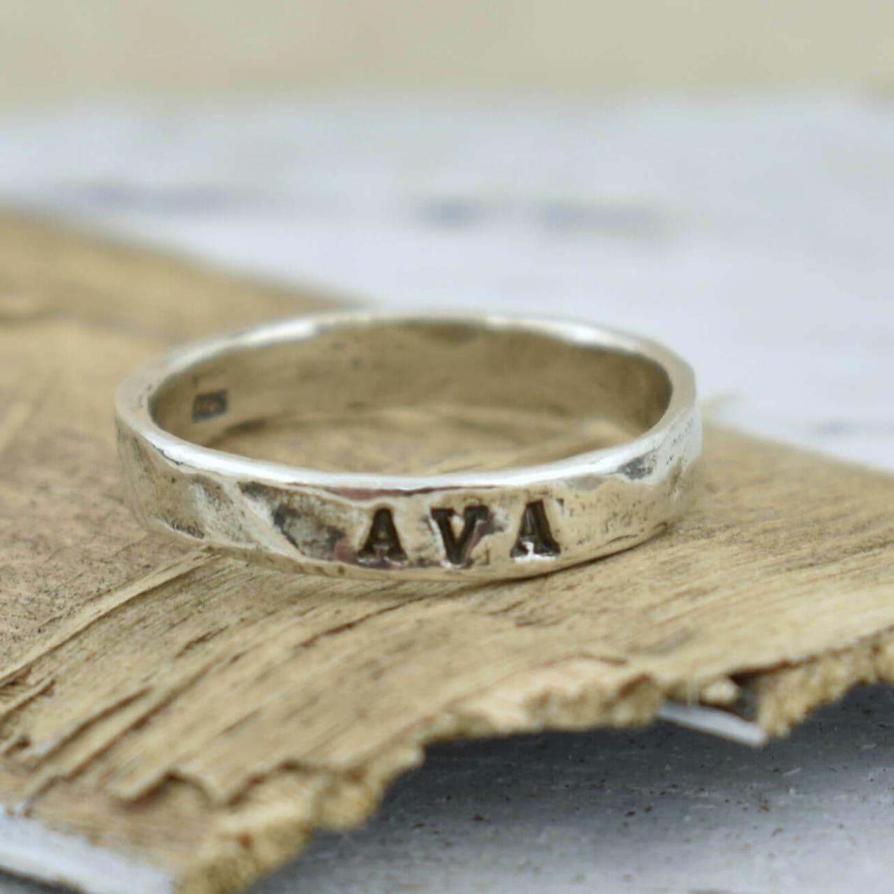 Personalized Stack Ring