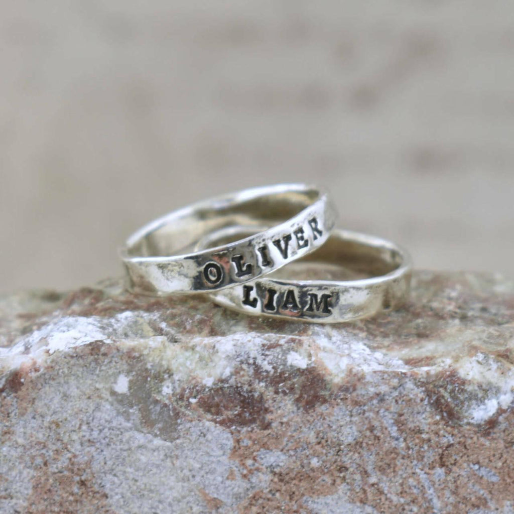 Personalized Stack Ring