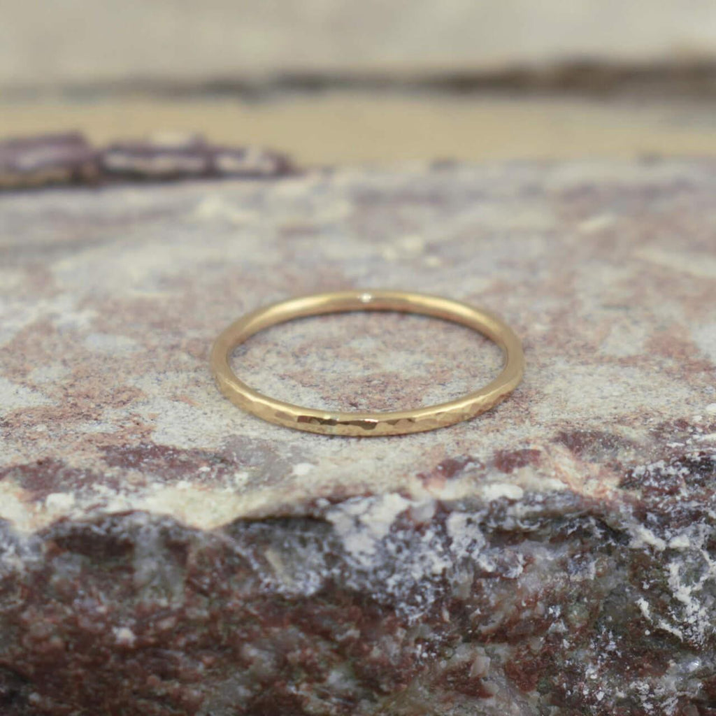 Plain Gold Stack Ring