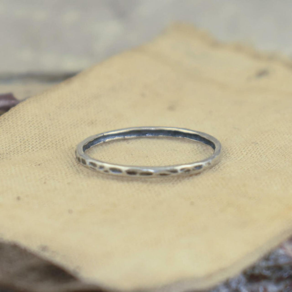 Plain Silver Stack Ring