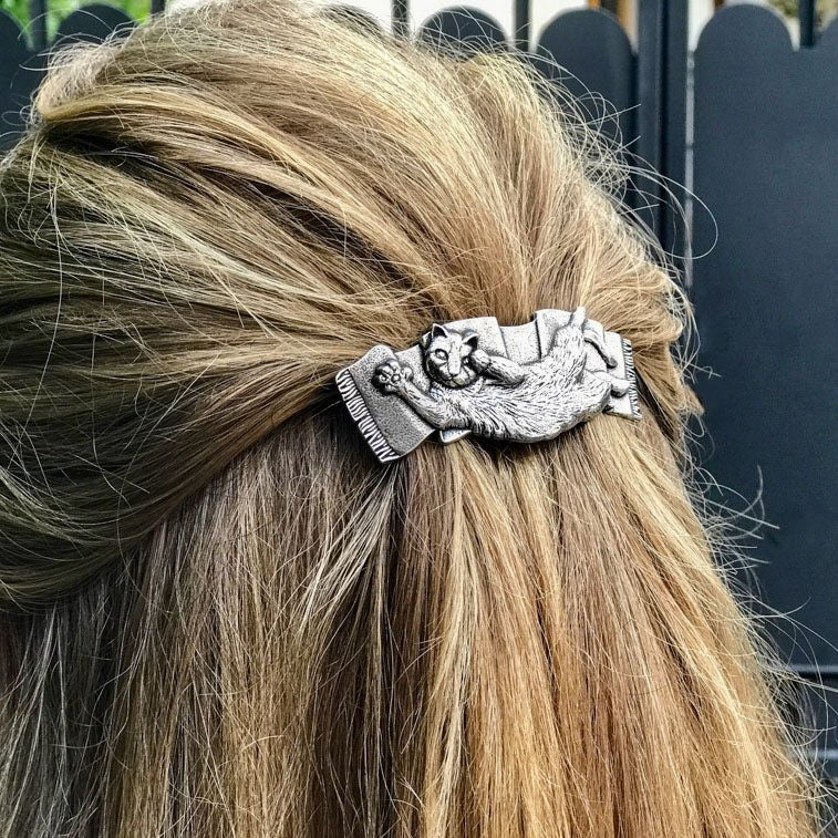 Cuddly Cat Hair Clip