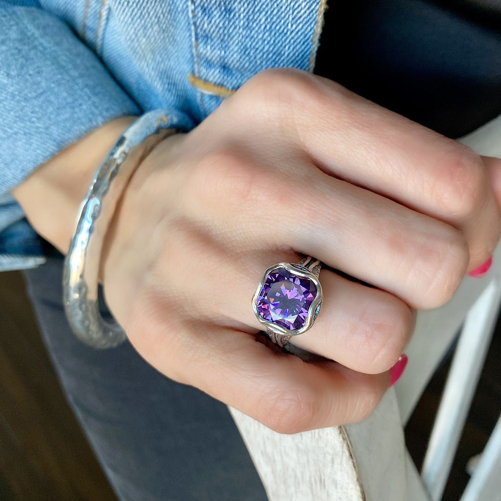 Plum Perfect Ring