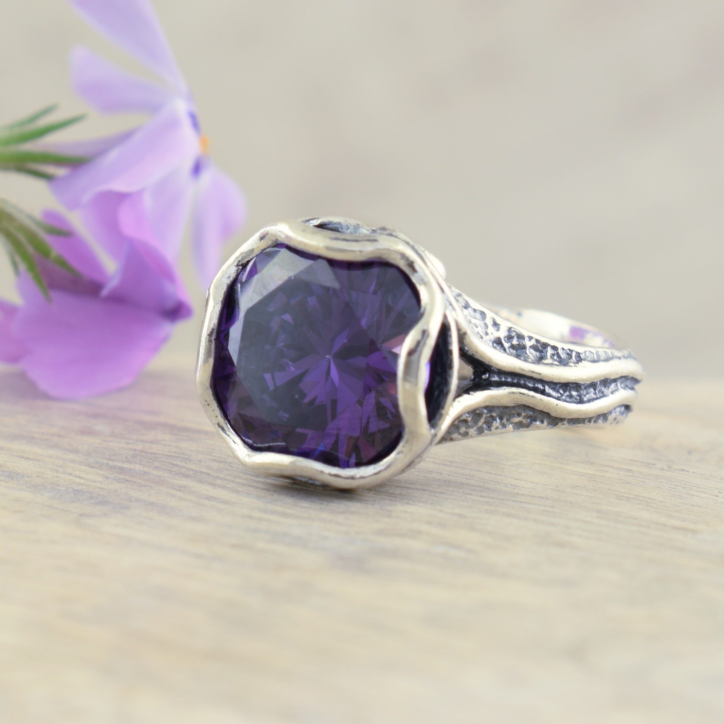 Plum Perfect Ring