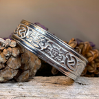 Thistle Pewter Bracelet