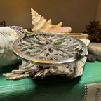 Scottish Thistle Pewter Brooch