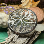 Scottish Thistle Pewter Brooch