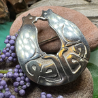 Celtic Cats Brooch