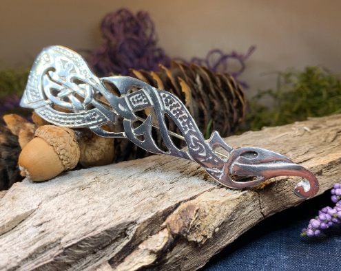Celtic Dragon Kilt Pin