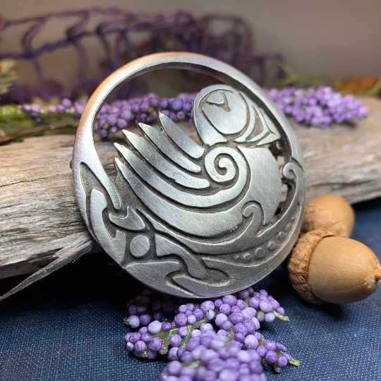 Orkney Puffin Brooch