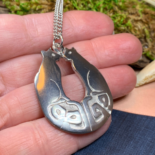 Celtic Cats Necklace