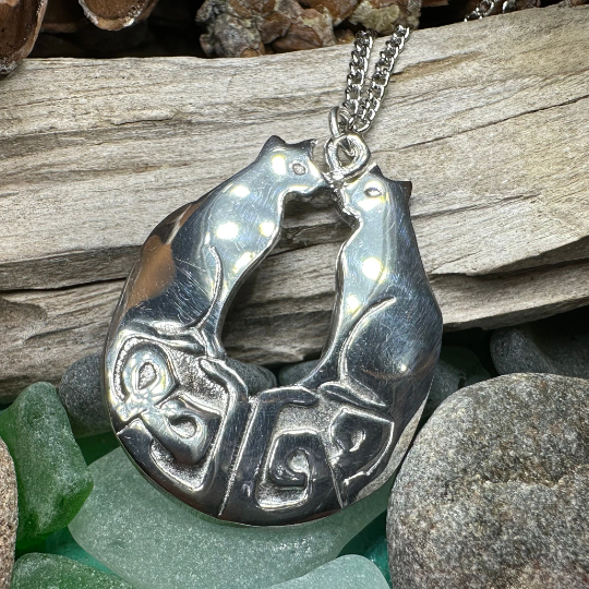 Celtic Cats Necklace