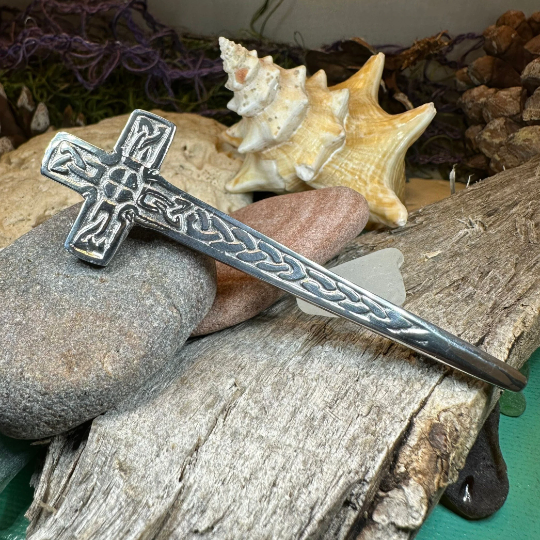 Celtic Cross Kilt Pin