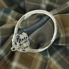 Double Thistle Scarf Ring